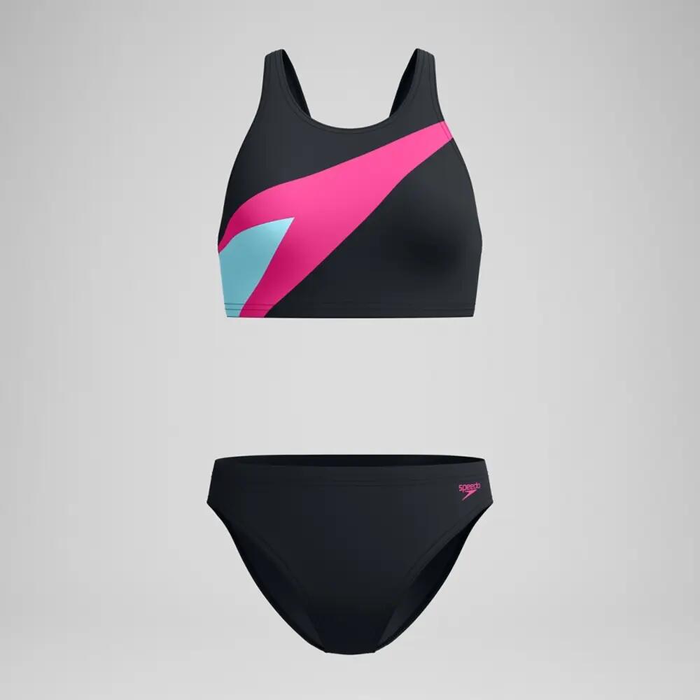 Speedo Bikini Damen Hyperboom Butterfly Back 6/7