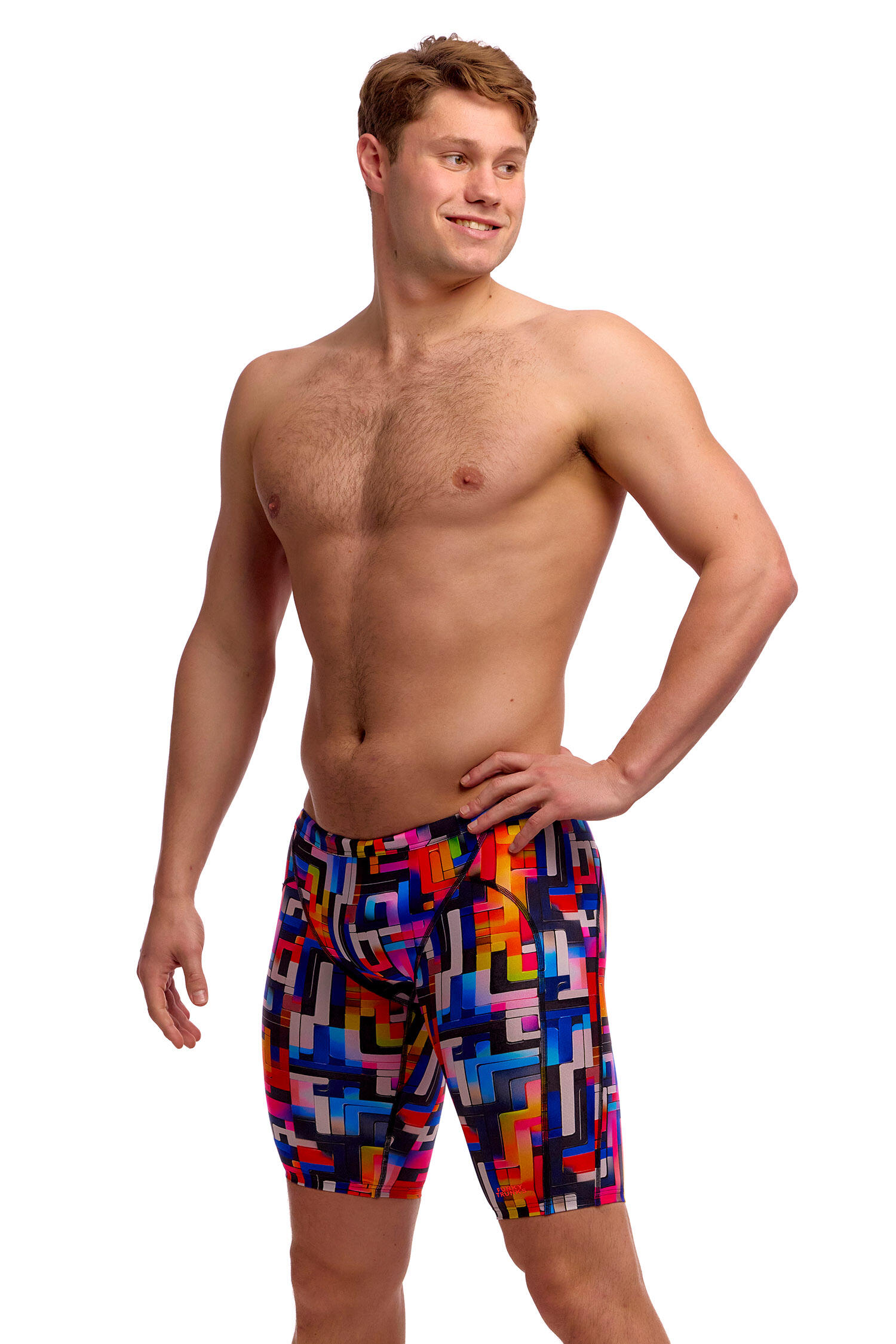 Spodenki do pływania Jammery Funky Trunks Putty Rules 7/7