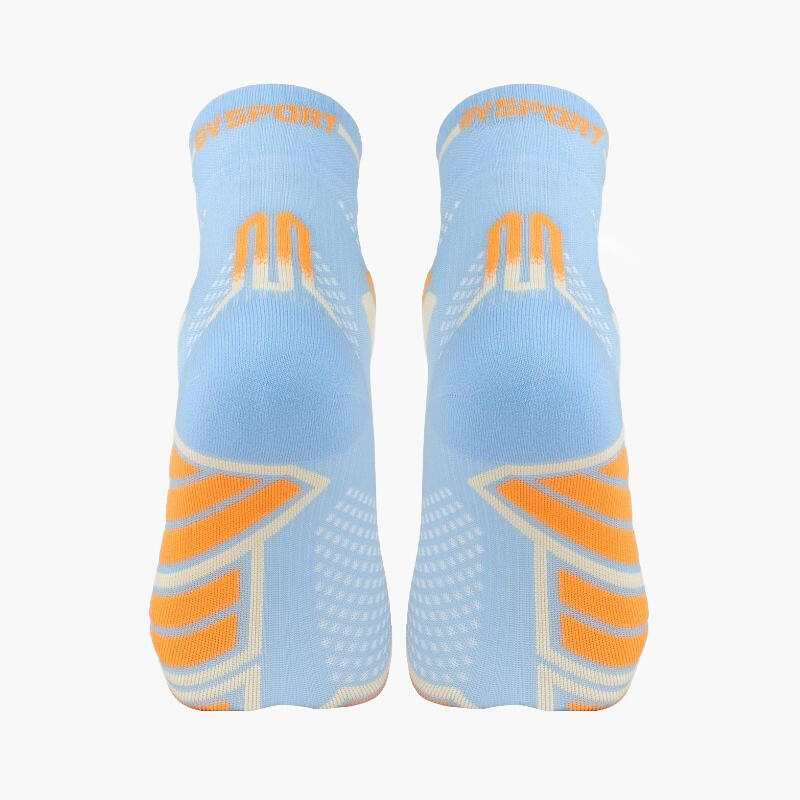 Chaussettes TRAIL ULTRA MID Ciel/Orange 2/5