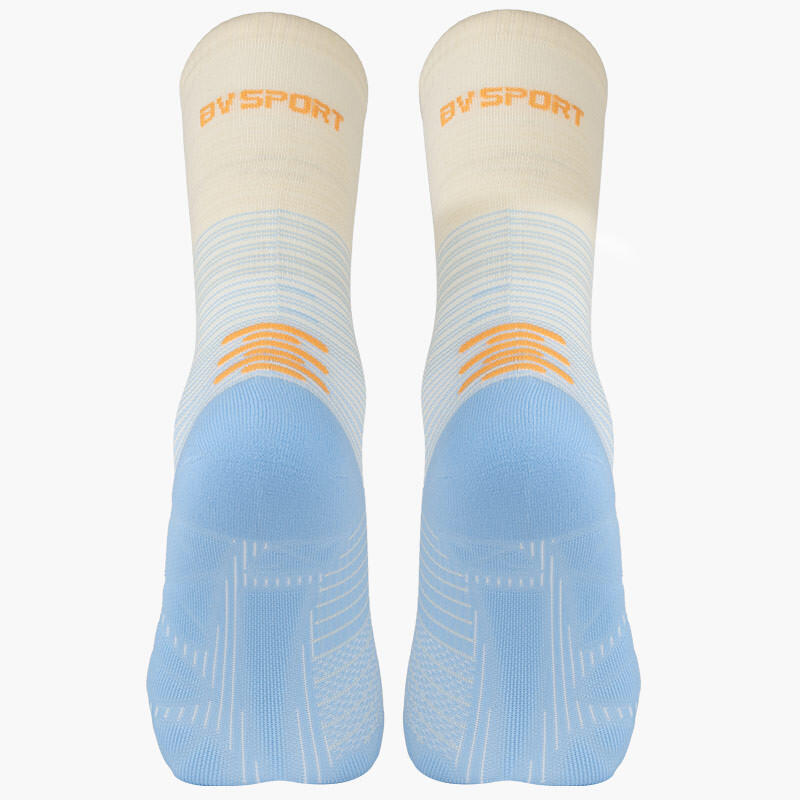 Chaussettes RUN MARATHON High Beige/Ciel 2/5