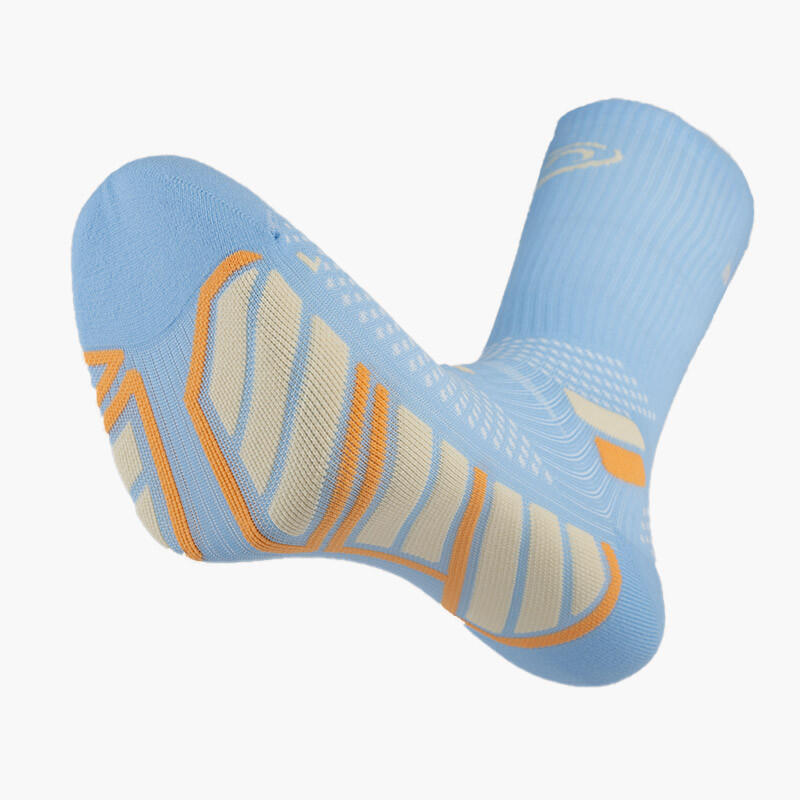 Chaussettes TRAIL ULTRA HIGH Ciel/Orange 3/5