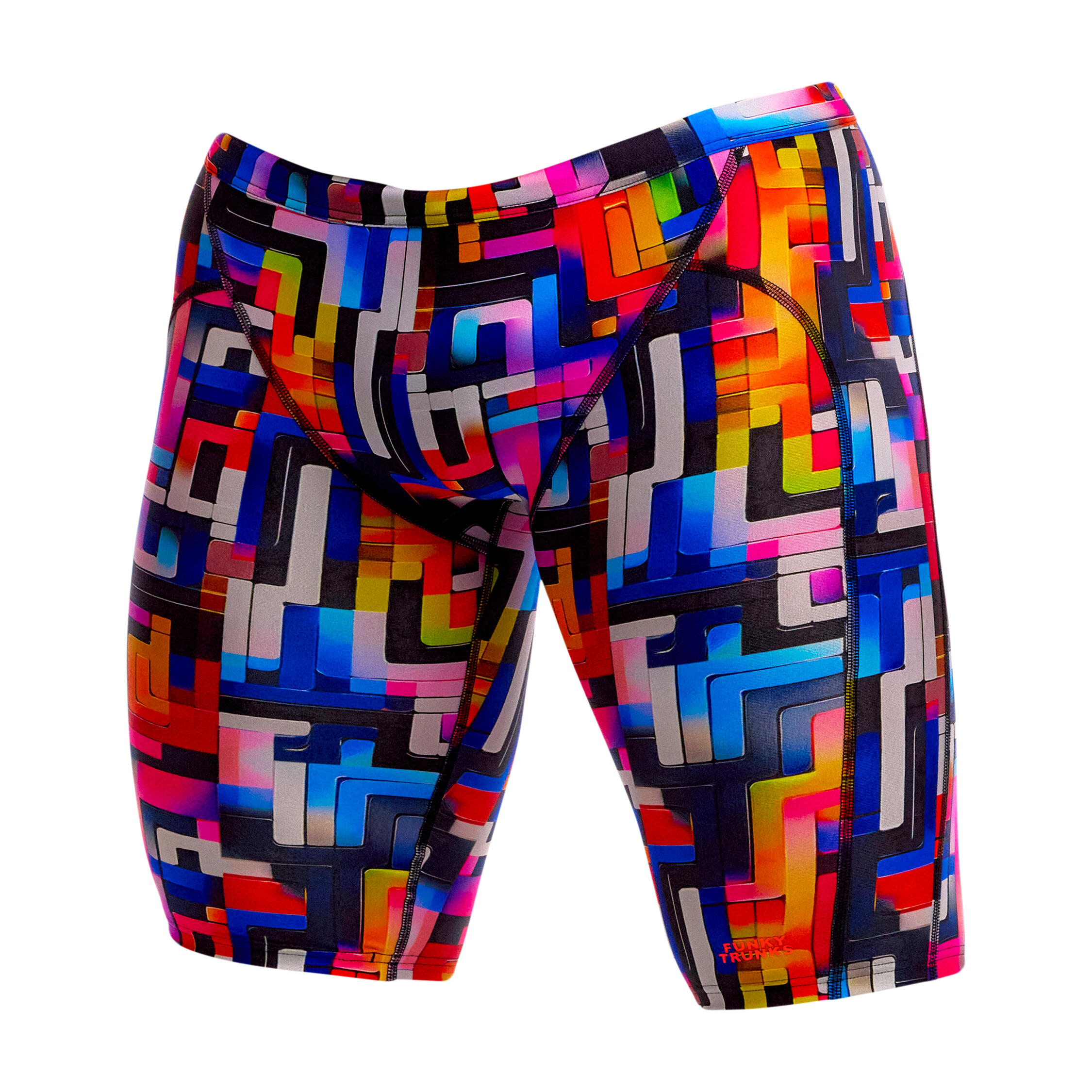 Spodenki do pływania Jammery Funky Trunks Putty Rules 6/7