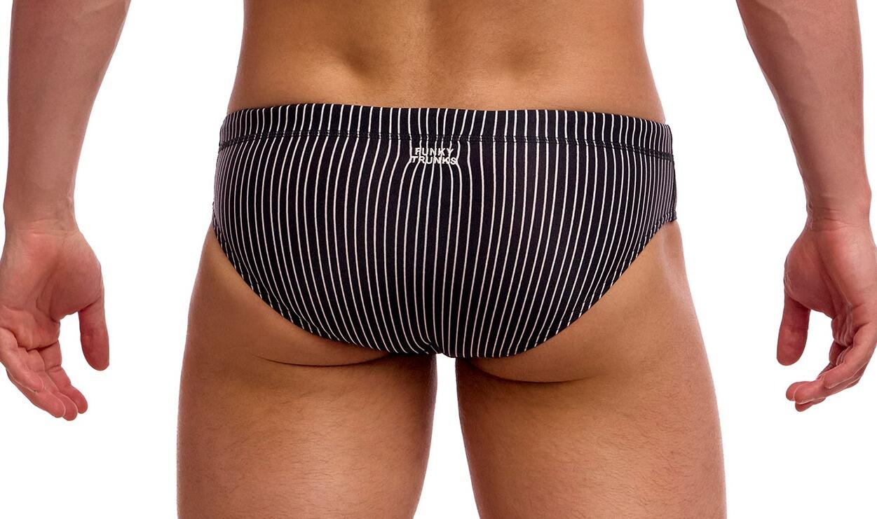 Kąpielówki męskie Funky Trunks Pin Stripe - slipy 2/7