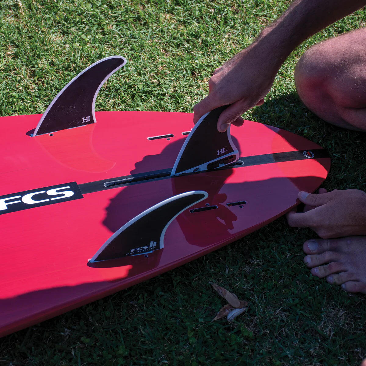 Set de 3 ailerons FCS II Harley Longboard Tri Fins-XXL 5/5