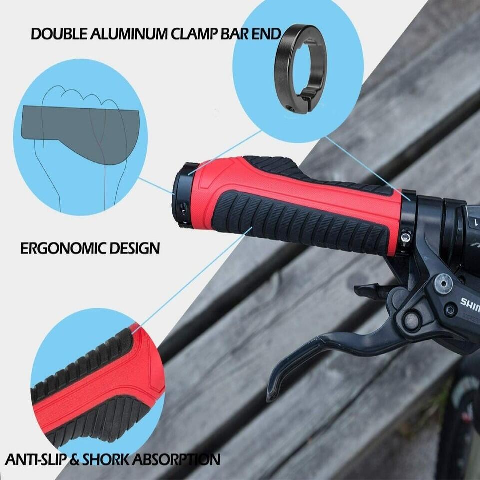 ROCKBROS Fahrrad Lenker Griffe Lenkergriffe 2/5