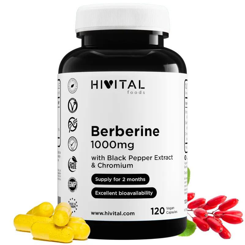 Berberine 1000 mg | 120 vegan capsules