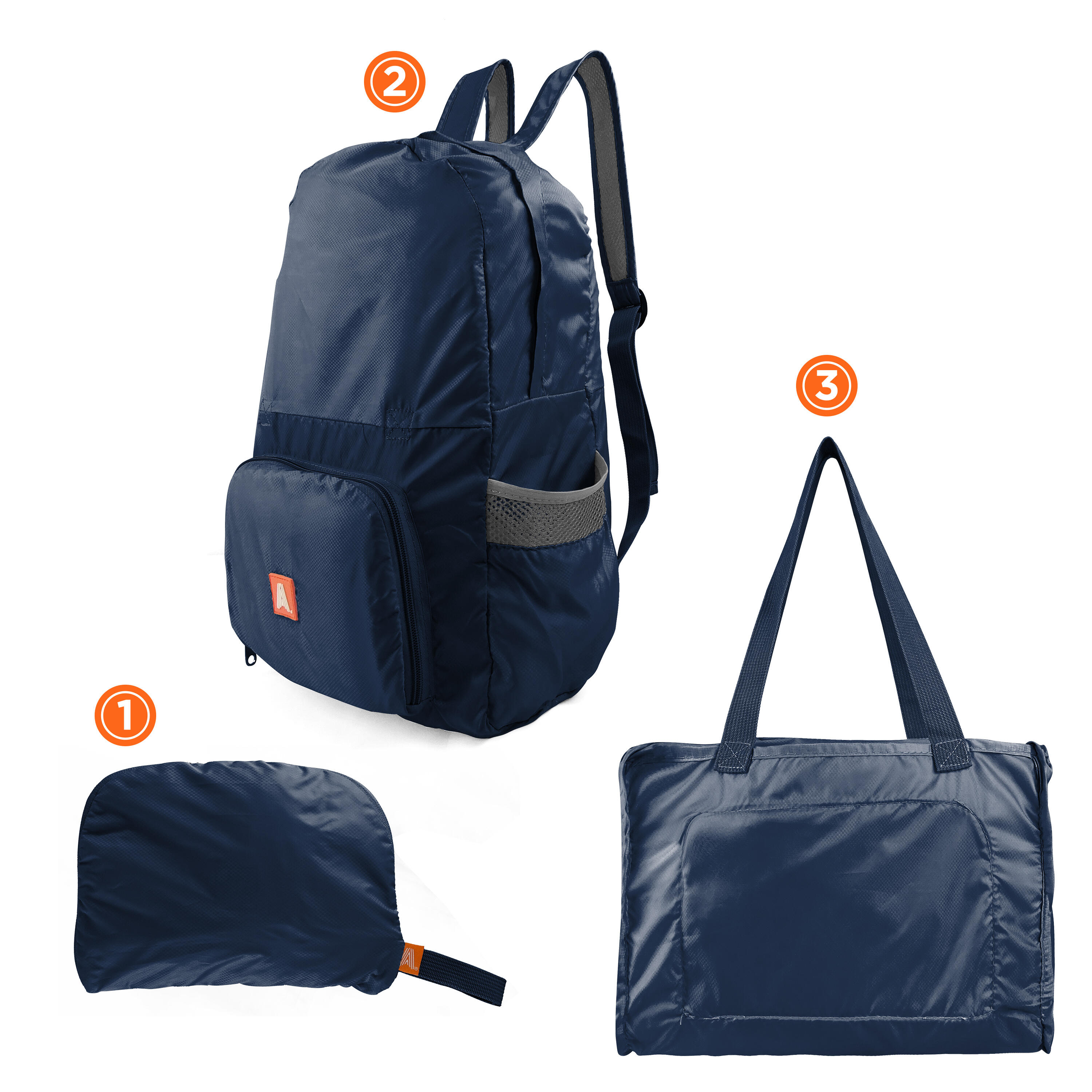 Scape Travel mochila plegables  20L azul 2/4