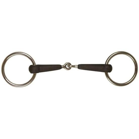 Mors simple pour cheval en caoutchouc pour cheval York