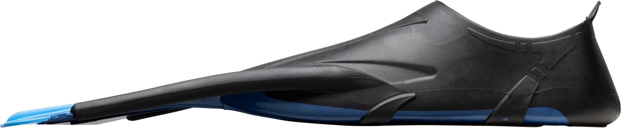 Agua Short Palmes de Natation Mixte Adulte, Noir/Bleu, 39/40 7/7