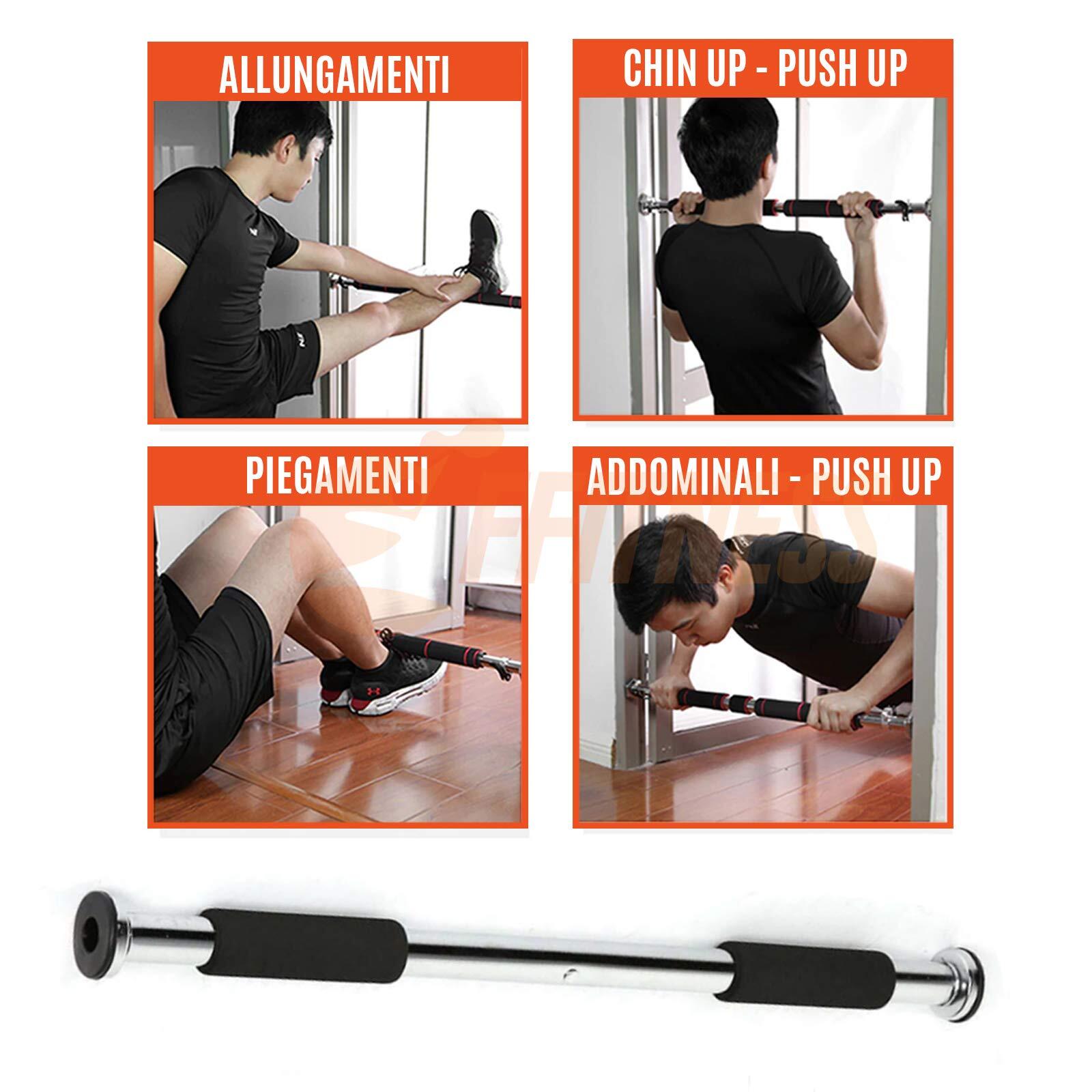 FSMDK822 | 1 Barre | Outil pour tractions Mur à barreaux 2 Voies en Acier 3/6