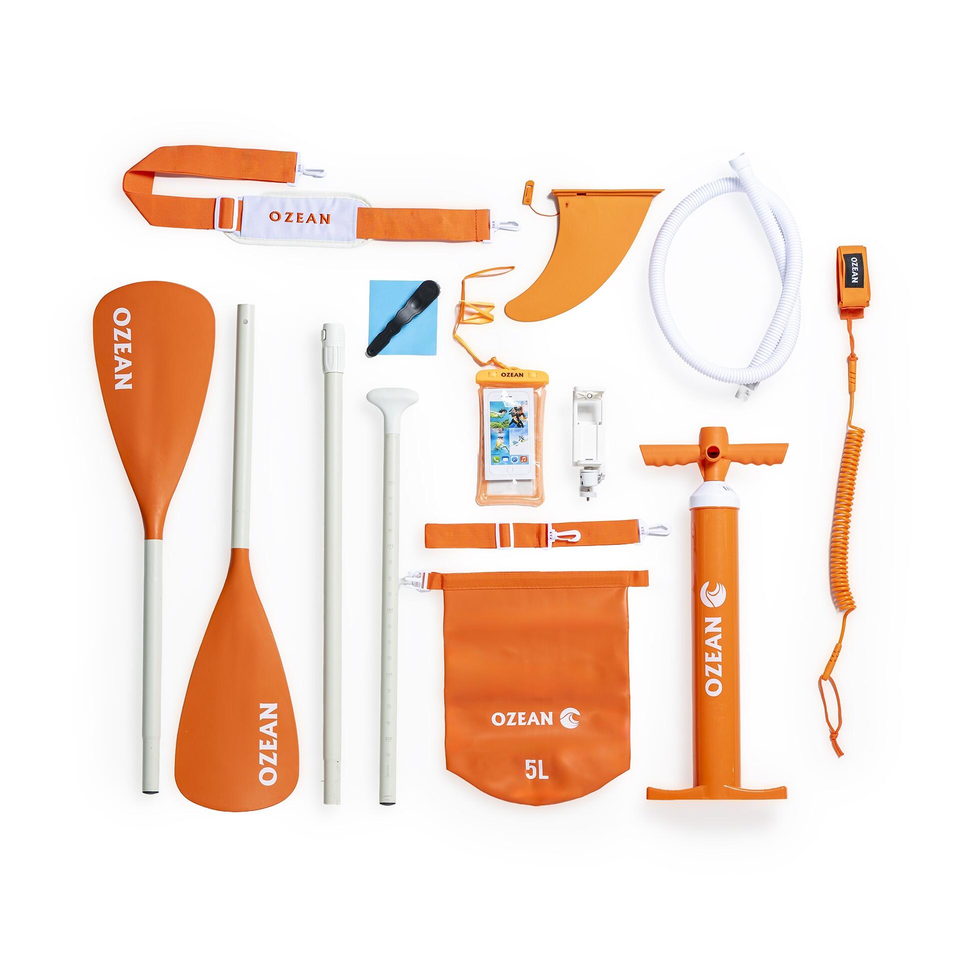 Planche SUP OZEAN Premium 305 cm 10' Full Print 3D Tec, siège + 11 accessoires 6/8
