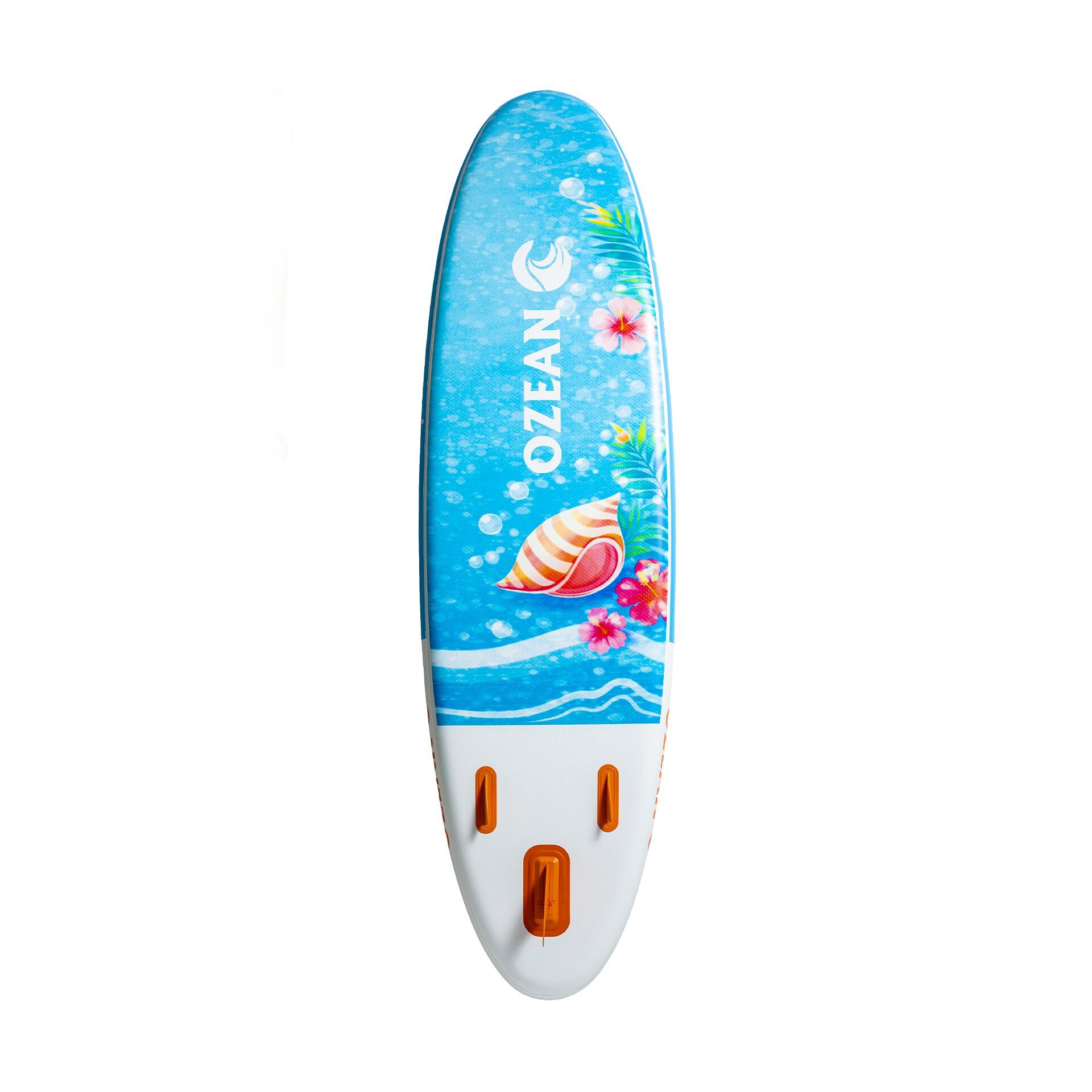 Planche SUP OZEAN Premium 305 cm 10' Full Print 3D Tec, siège + 11 accessoires 3/8