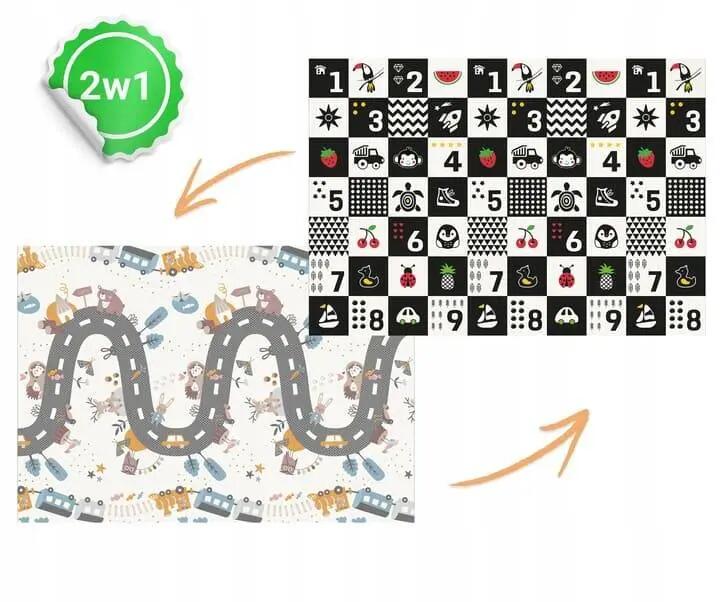 Tapis en mousse Trains 200x180 7/7