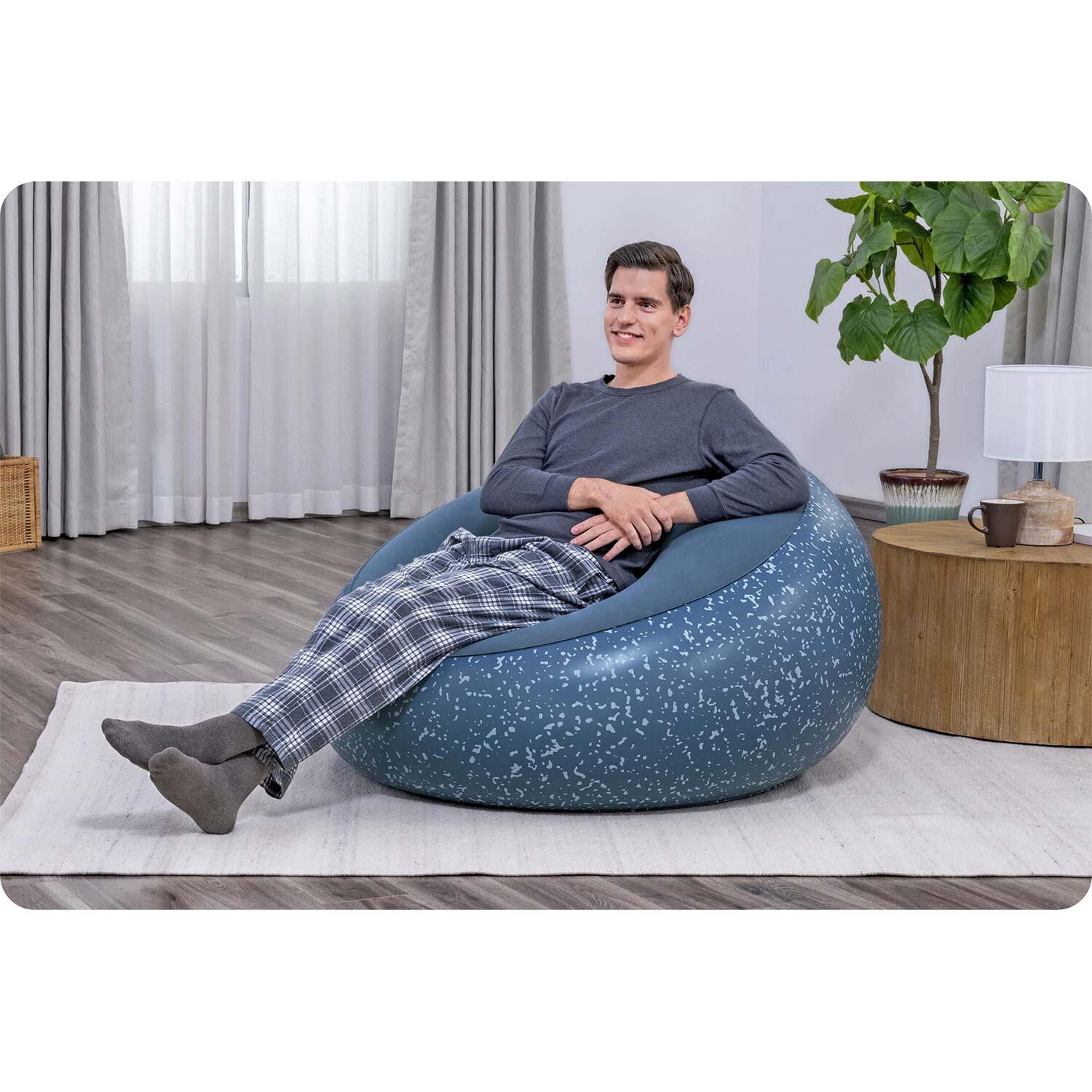 Fotel dmuchany Bestway 75154 dmuchany puf materac do siedzenia 112x112 cm 5/7