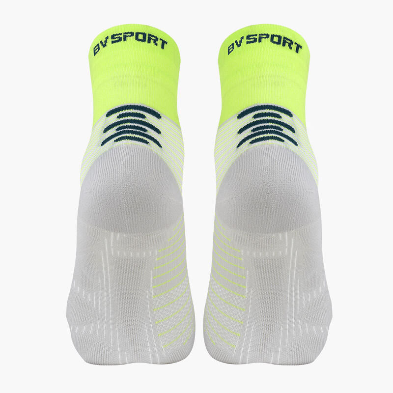 Chaussettes RUN MARATHON Mid Gris/Lime 2/4