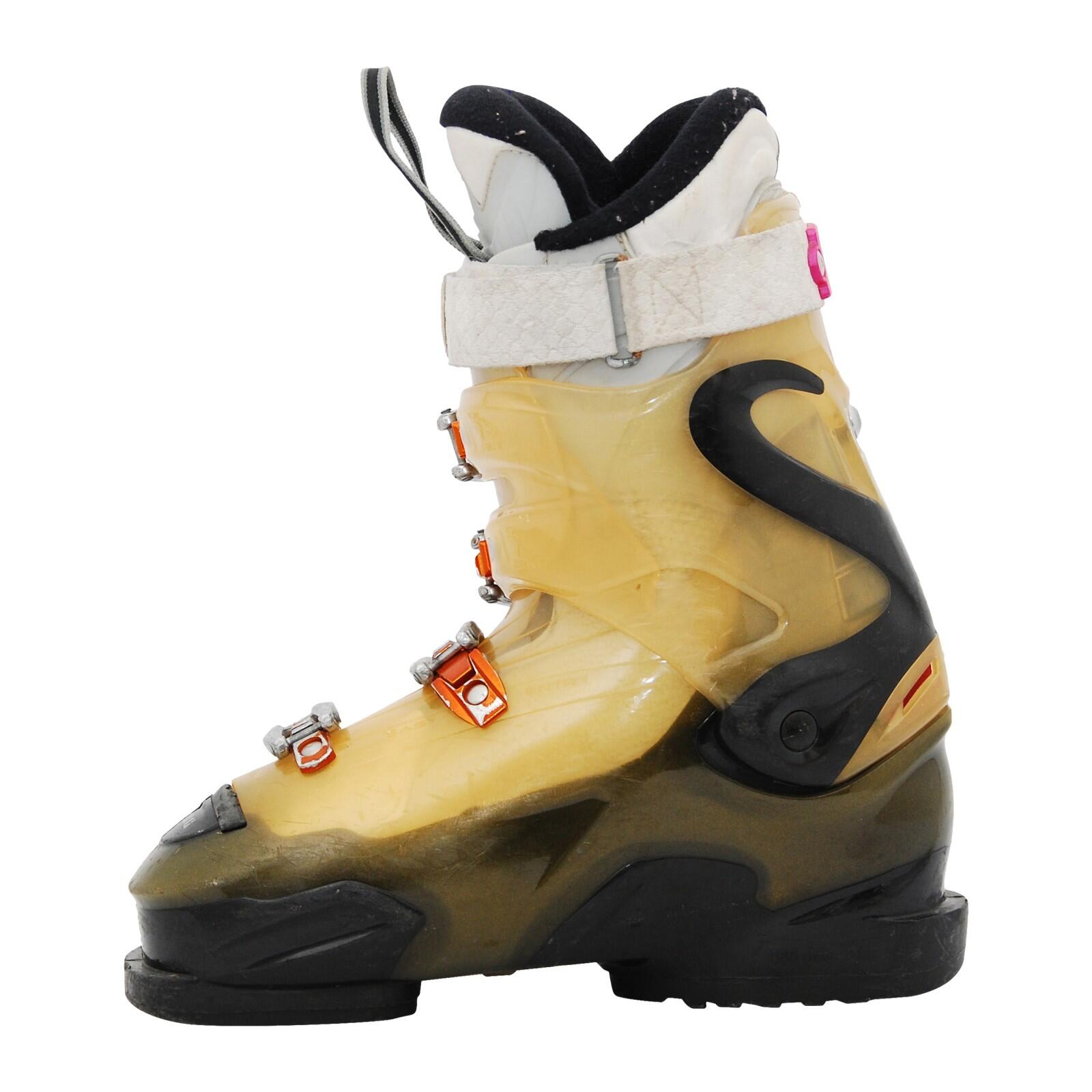 TWEEDEHANDS - Chaussure De Ski Occasion Rossignol Xena Or/noir 3/4