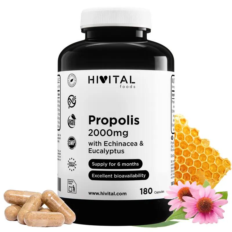 Propolis 2000 mg | 180 vegan capsules
