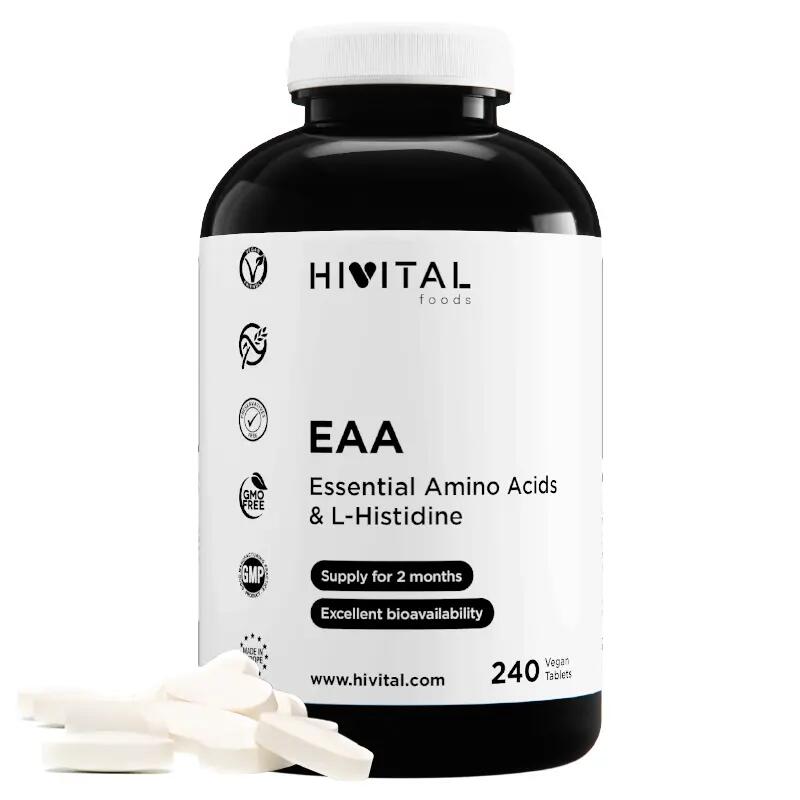 EAA Essential Amino Acids | 240 vegan tablets