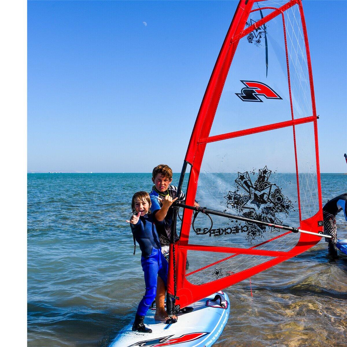 SUP Windsurf 10.8 Woven con vela Checker 4,5 m² 7/7