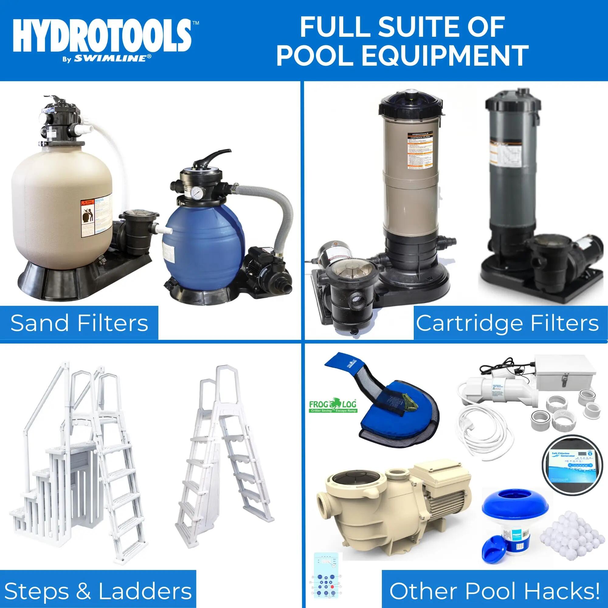 Hydro Tools 8130 Tête d'aspirateur Papillon lestée pour Nettoyeur de Piscine 7/7