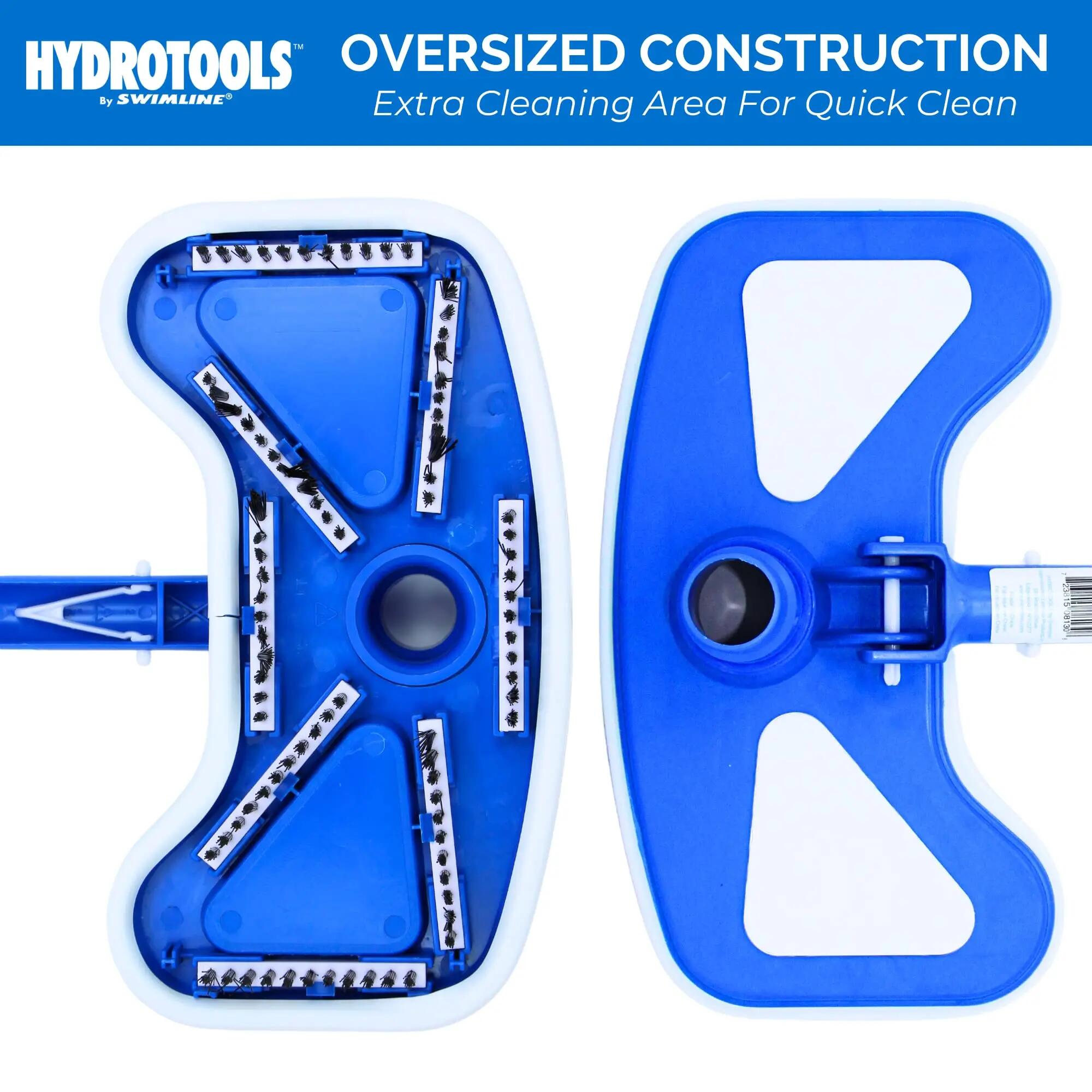 Hydro Tools 8130 Tête d'aspirateur Papillon lestée pour Nettoyeur de Piscine 4/7