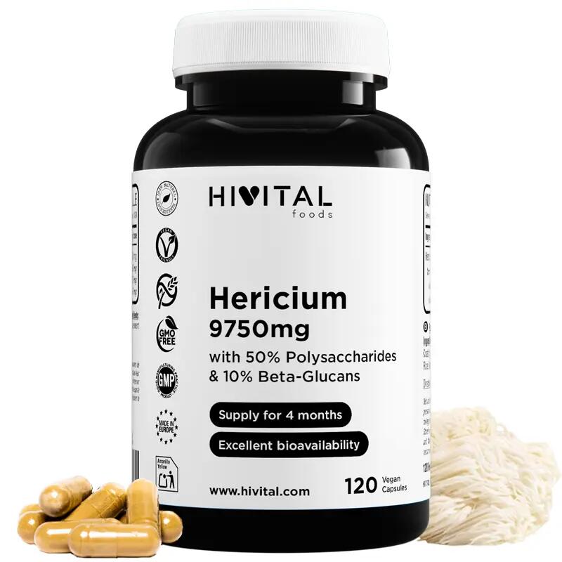 Lion’s Mane 9750 mg | 120 vegan capsules