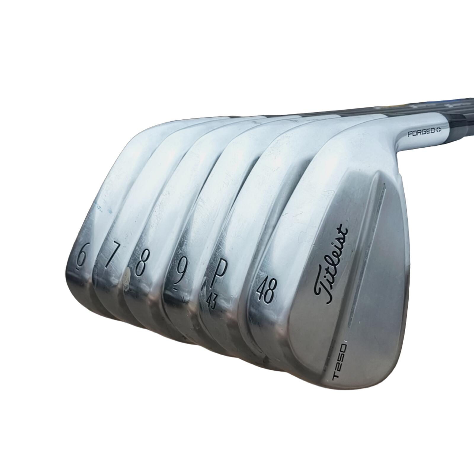 Titleist T250 IJzerset / 6-PW+GW / Flex Stiff / Grafiet 3/7