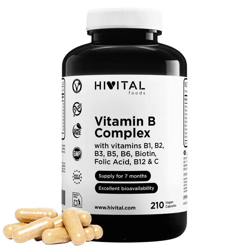 Vitamin B Complex | 210 vegan capsules