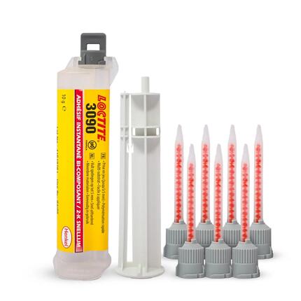 3090 10g+1g Seringue double – Colle Bi-Composant Rapide pour Plastique Métal et