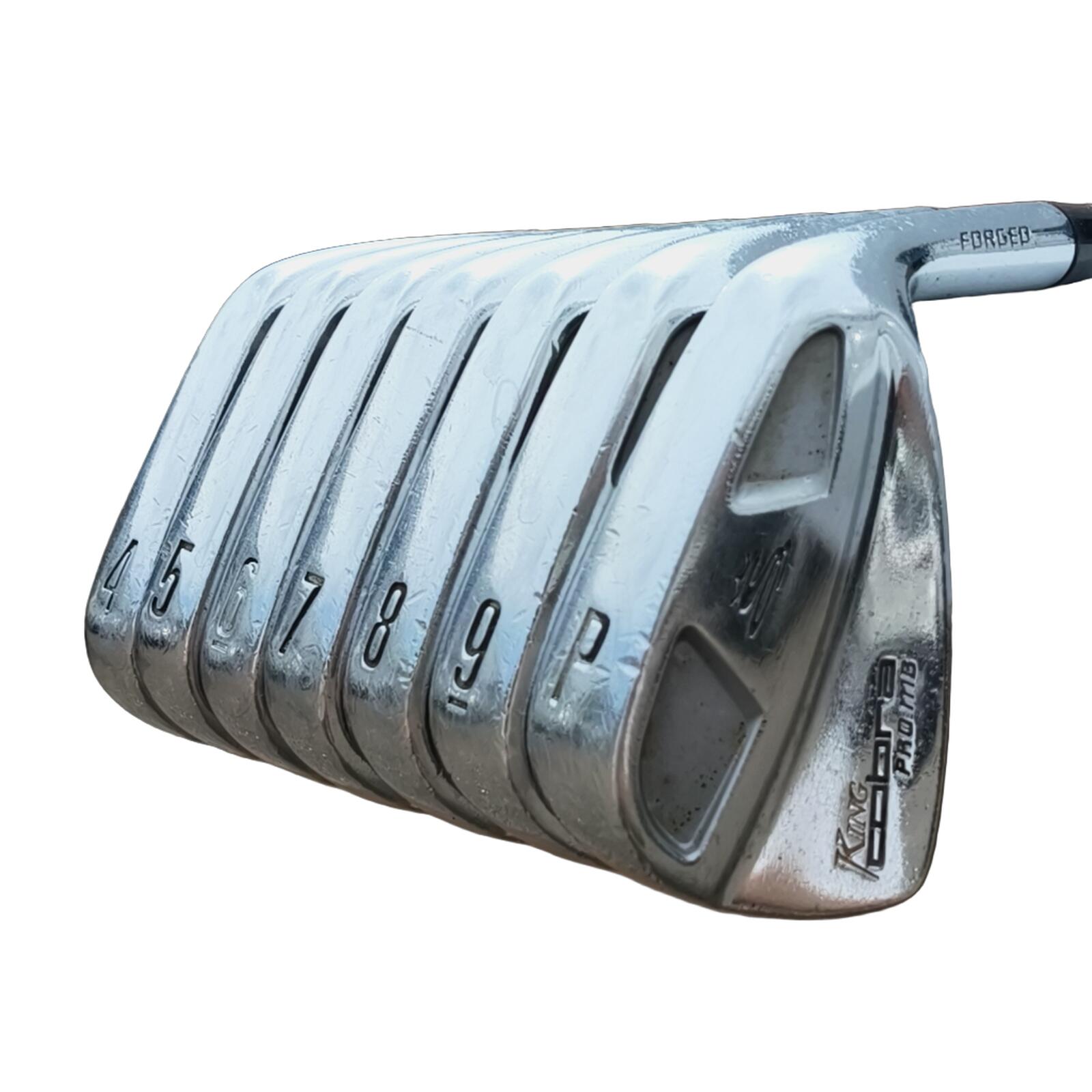 Cobra King Pro MB IJzerset / 4-PW / Flex Stiff / Staal 3/7