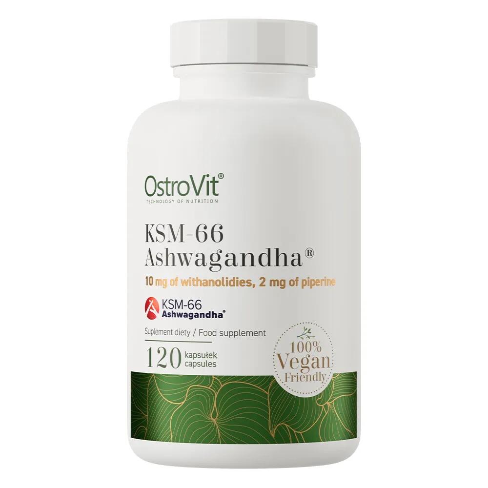 OstroVit KSM-66 Ashwagandha 120 Vege Tabs