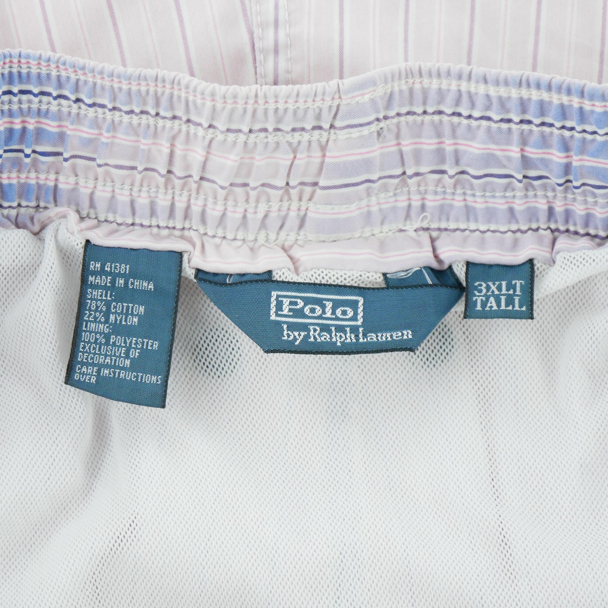 Short da bagno uomo Polo Ralph Lauren 3XLT rosa 6/6