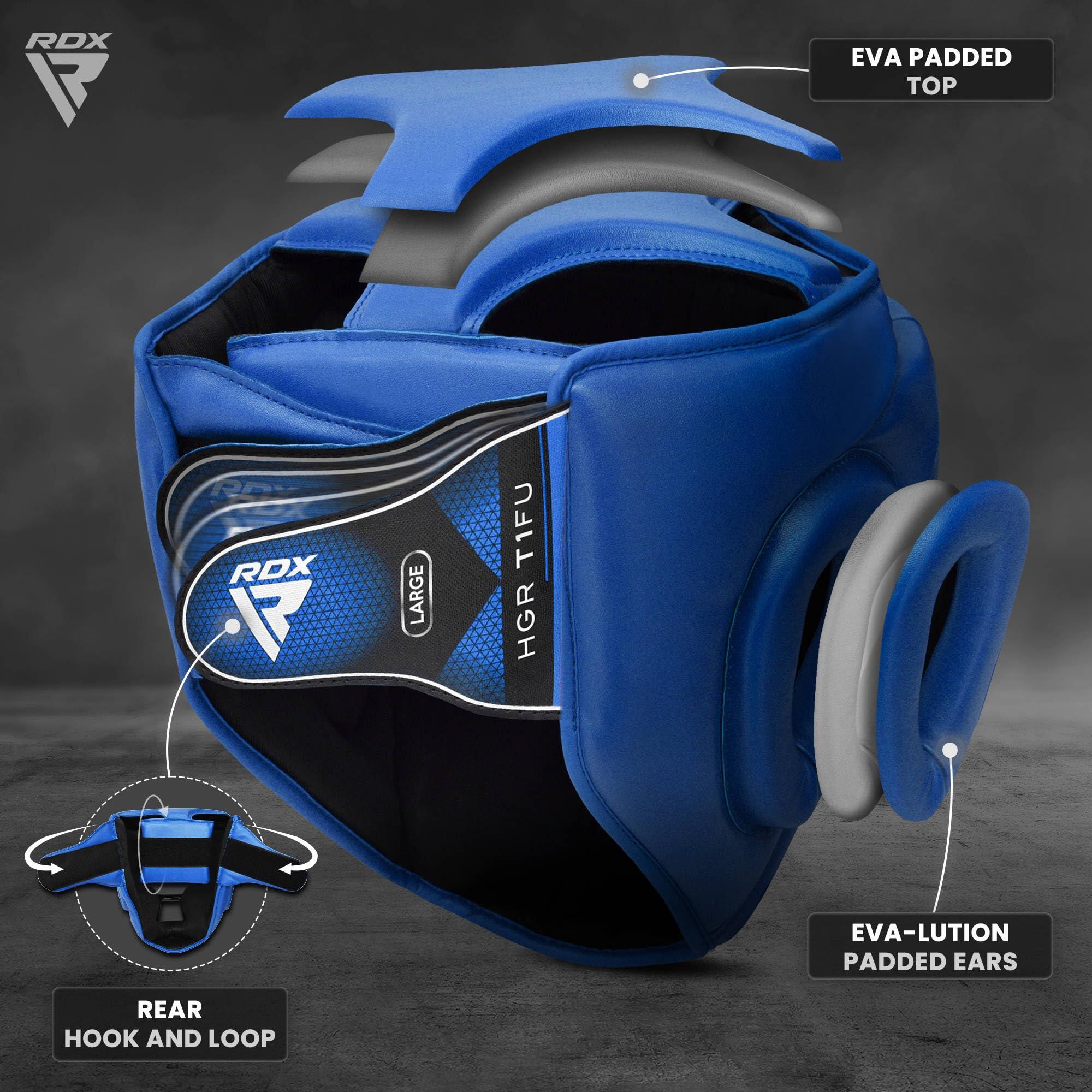 Casque De Boxe MMA Grille Protection Tête Muay Thai Entraînement Arts Martiaux 7/7