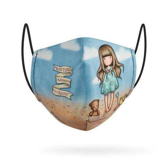 Masque hygiénique réutilisable enfant Outlet lavable Bleu 3/3