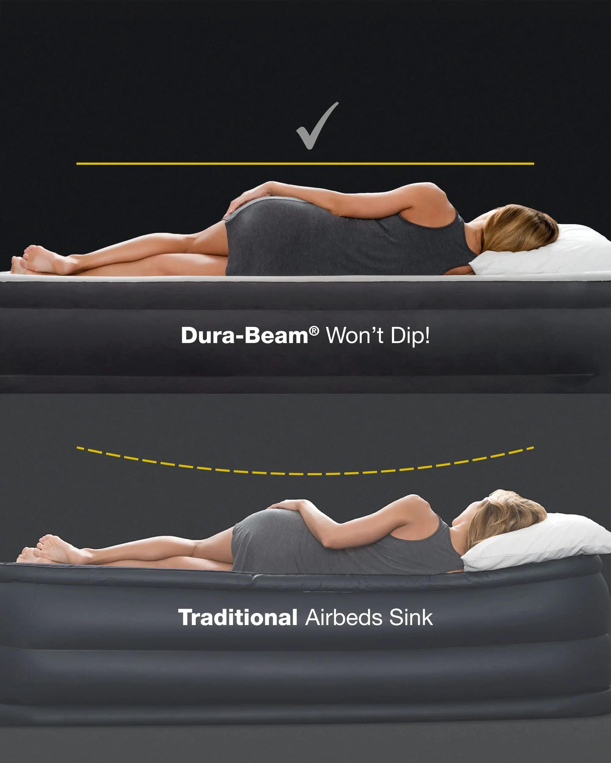 Matelas Gonflable Double DURA-Beam Comfort avec Pompe USB FASTFILL, âge : Adulte 4/7