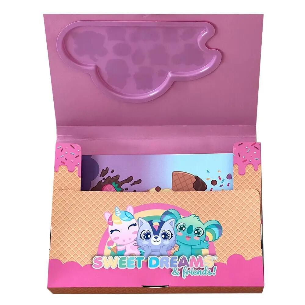 Valigetta attività per bambini Sweet Dreams & Friends con adesivi rosa 4/6