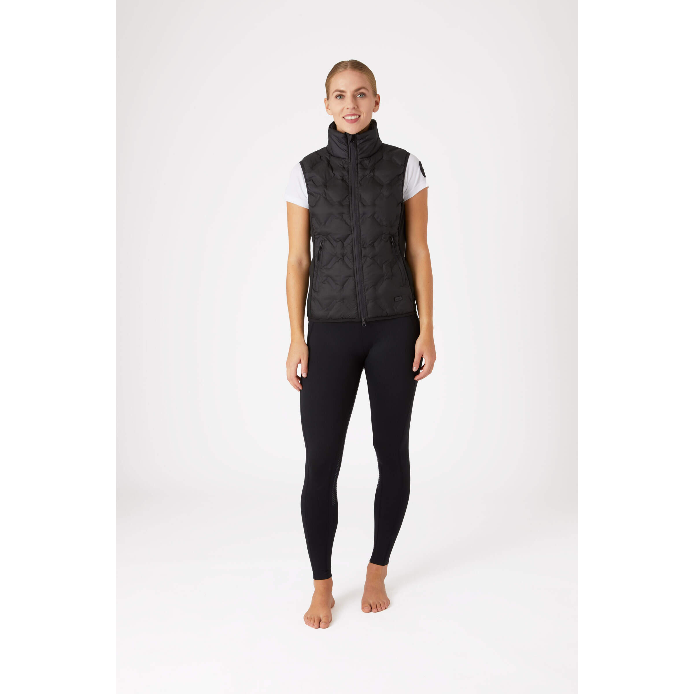 Gilet équitation sans manches femme Horze Shelly 2/5