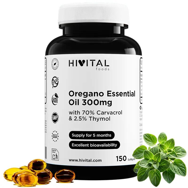 Oregano Essential Oil 300 mg | 150 softgels