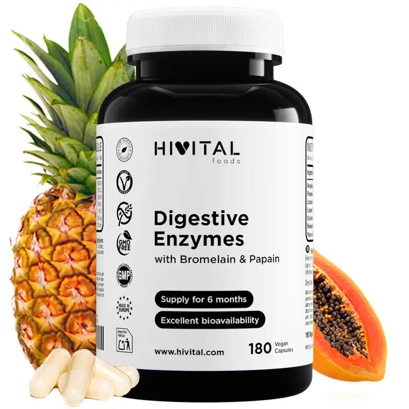 Digestive Enzymes | 180 vegan capsules