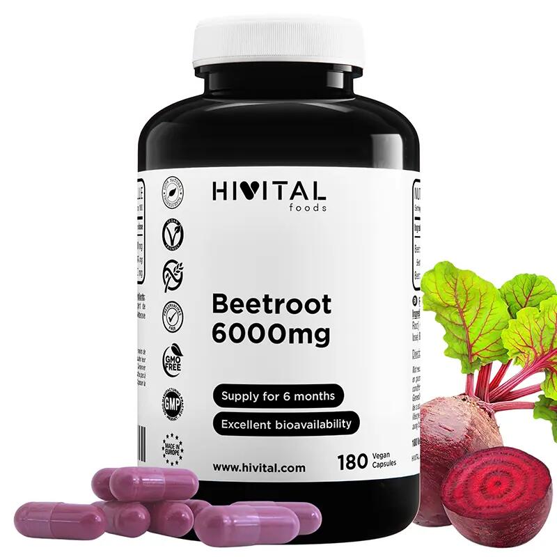 Beetroot 6000 mg | 180 vegan capsules
