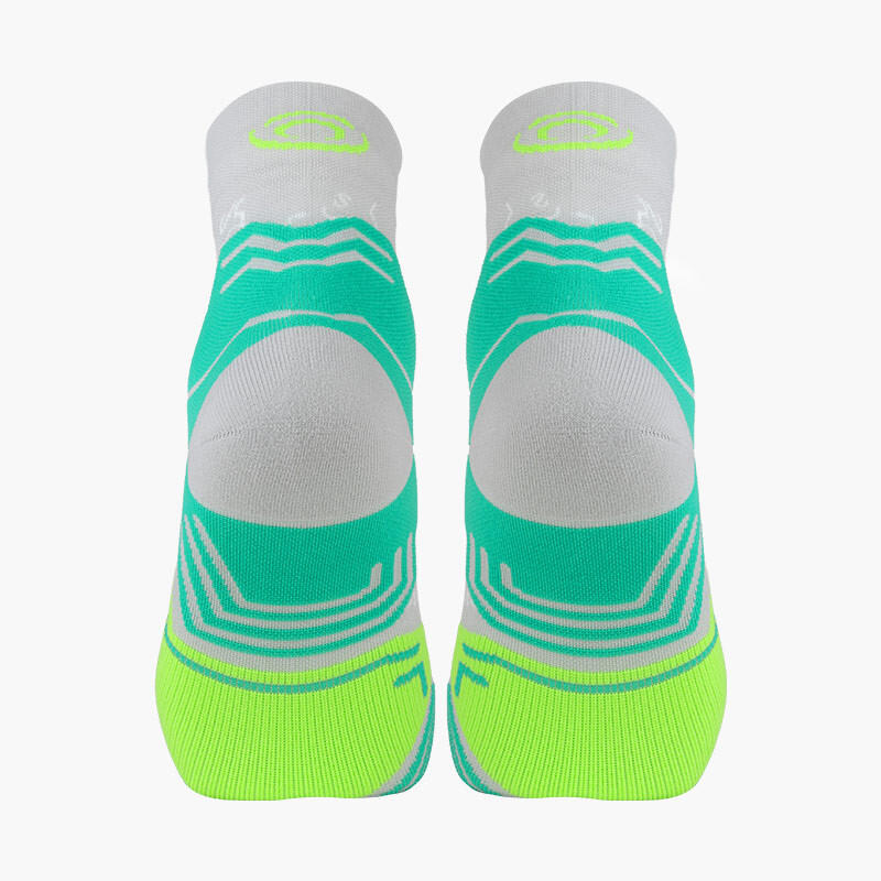 Chaussettes TREK GR MID Gris/Vert 2/3