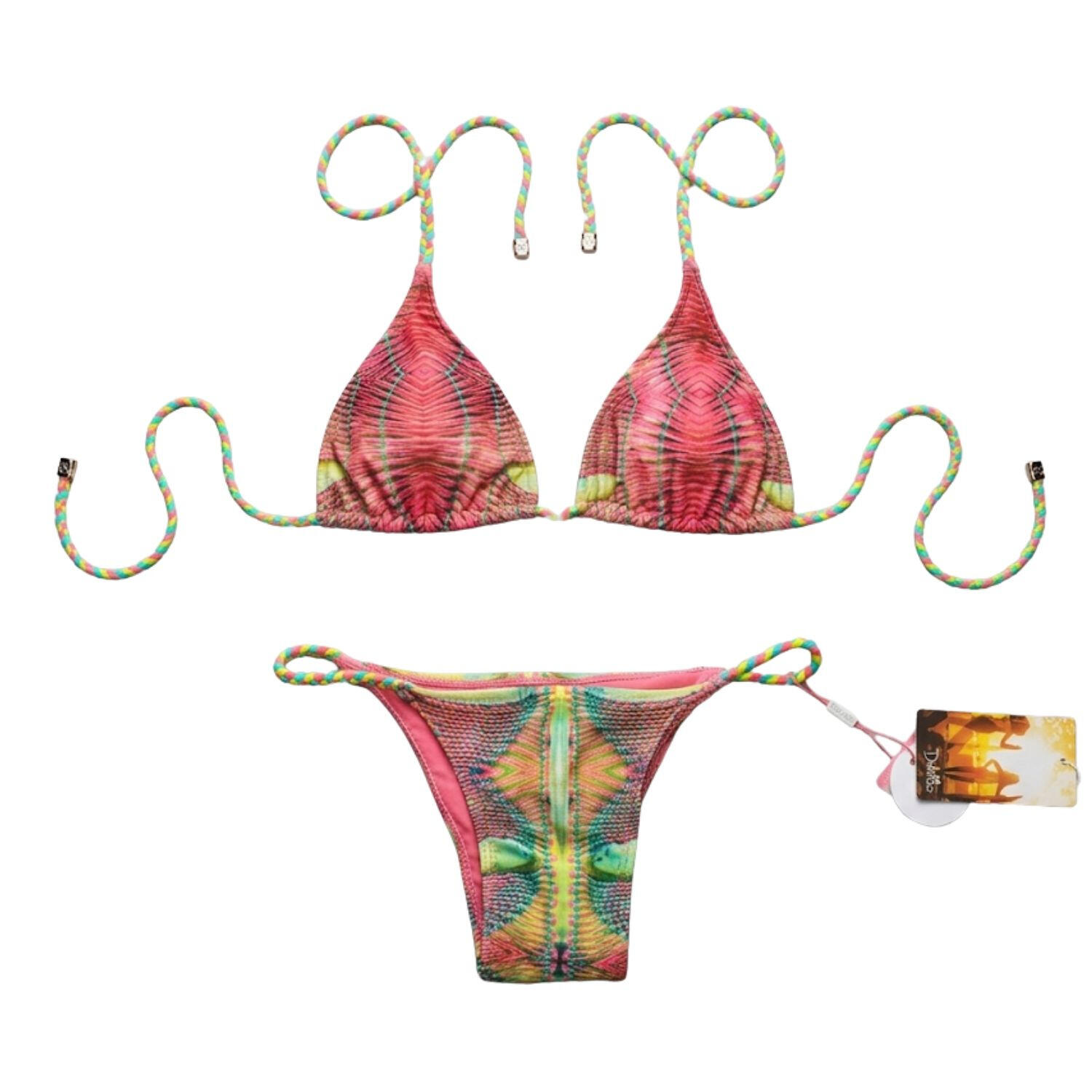 Góra od bikini damska Dakine Kelli Braided 2/4
