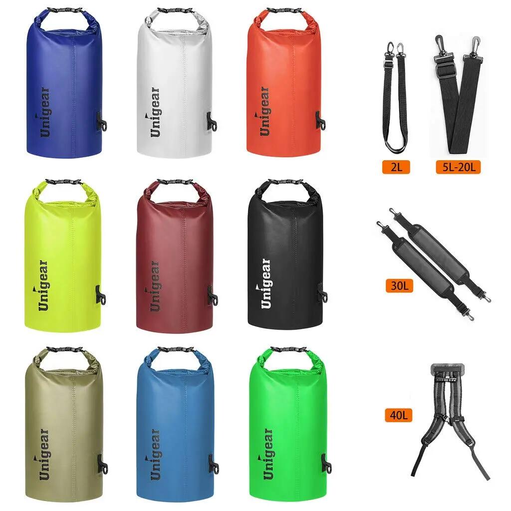 Sac Imperméable, Sacs Imperméable à l'eau Sec Sac pour Randonnée, Kayak, Pêche 7/7