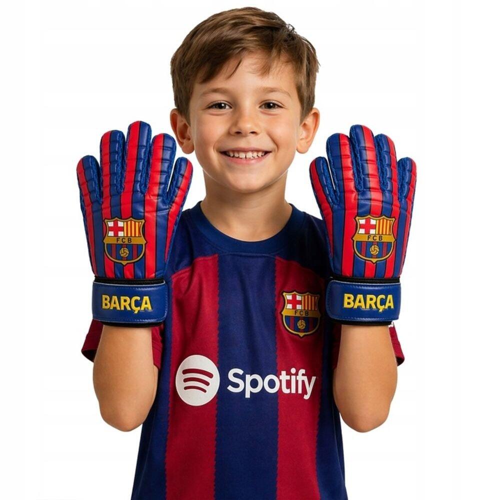 FC Barcelona rękawice bramkarskie junior wielokolorowe 2/5