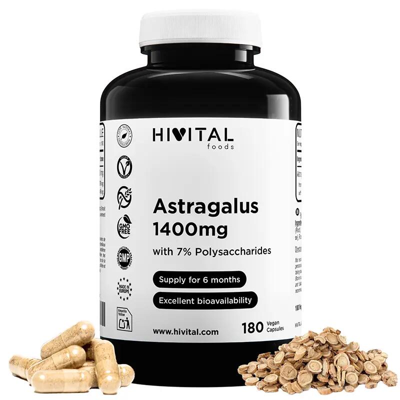Astragalus 1400 mg | 180 vegan capsules