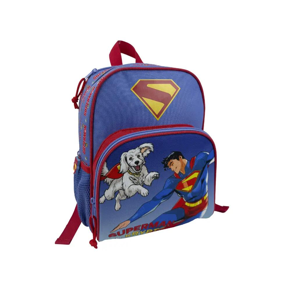 Mochila 30 CM Superman y Krypto con Capa 2/3