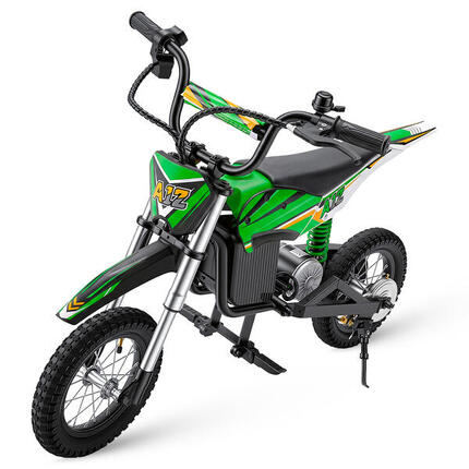 iScooter A12 Moto tout-terrain électrique pour enfants,Équipé de pneus pneumatiq