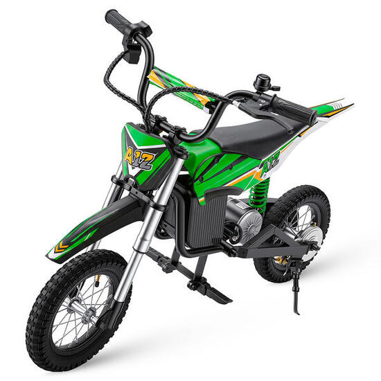 iScooter A12 Moto tout-terrain électrique pour enfants,Équipé de pneus pneumatiq