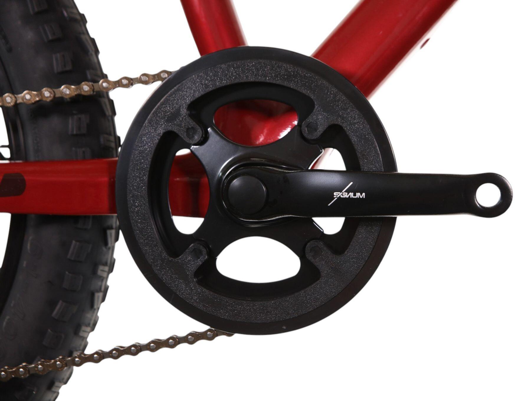 VTT Enfant Scamp TallFox Shimano Tourney 7V 20'' Rouge 4/5