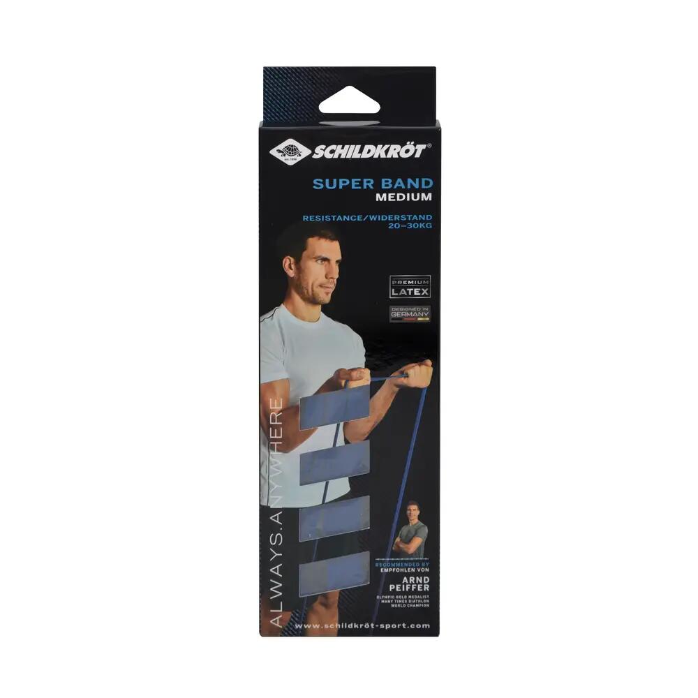 Taśma oporowa Fitness Super Band Medium 20-30 kg 6/6